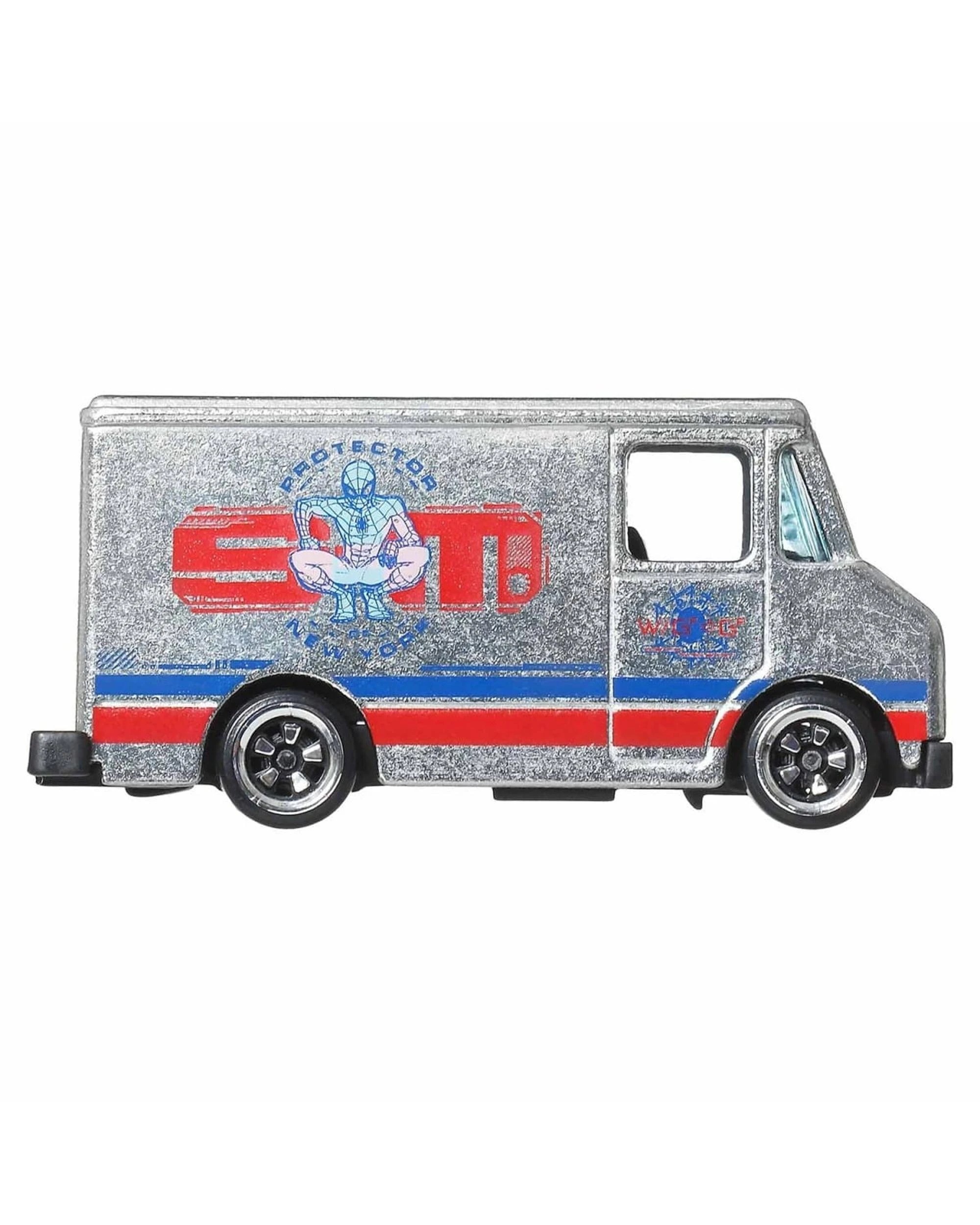 4 Hot Wheels Silver Series Marvel Spider-Man Peter Parker Combat Medic Diecast Vehicle, 4 of 5