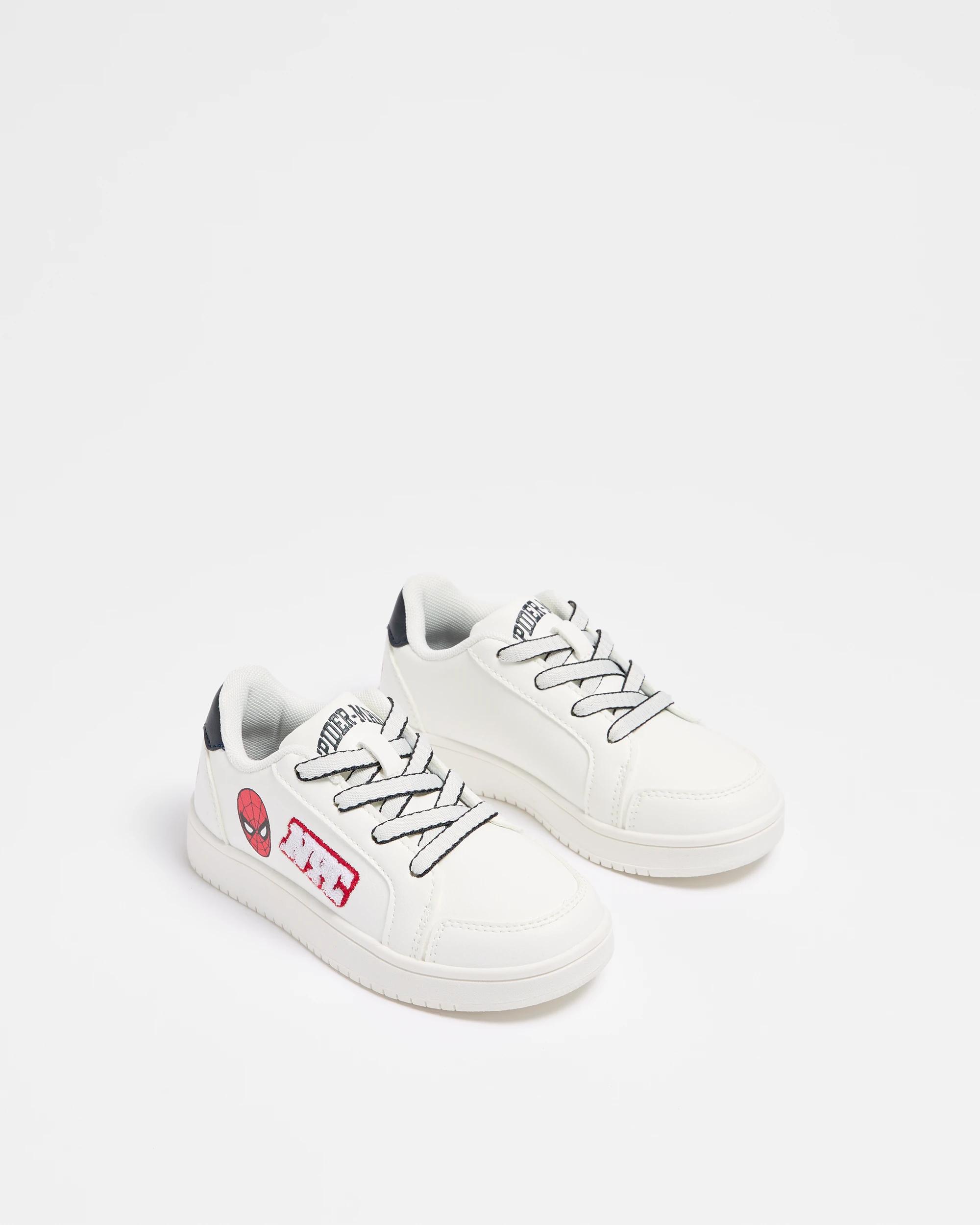 3 Boys Junior Spider-man Sneaker WHITE, 3 of 3