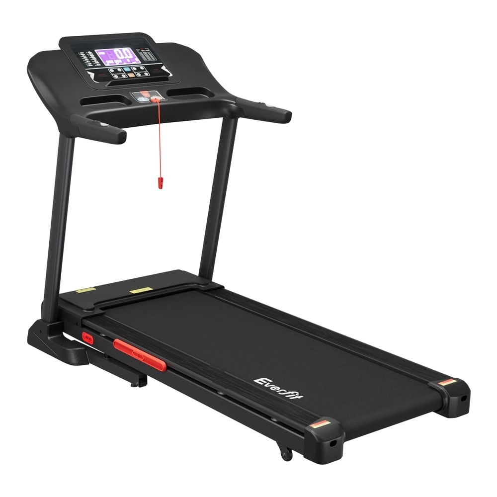 1 Everfit Treadmill Electric Auto Incline Home Gym Fitness Exercise Machine 520mm - Black, 1 of 6