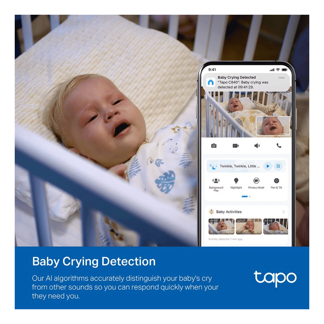7 TP-Link Tapo C840 Dual-Lens Smart Baby Camera, 7 of 10