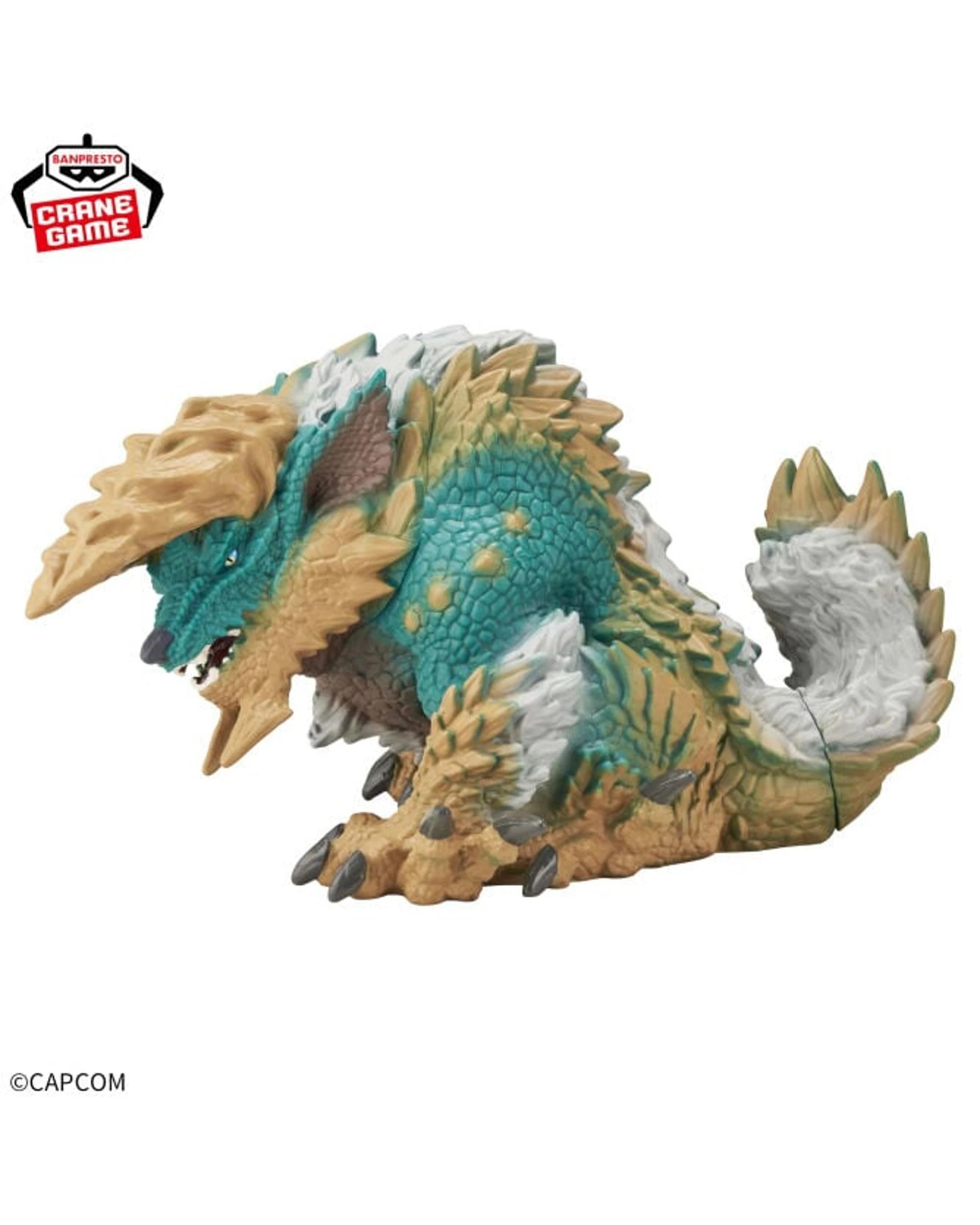 2 Banpresto Enshrined Monsters Monster Hunter Zinogre Figure, 2 of 5