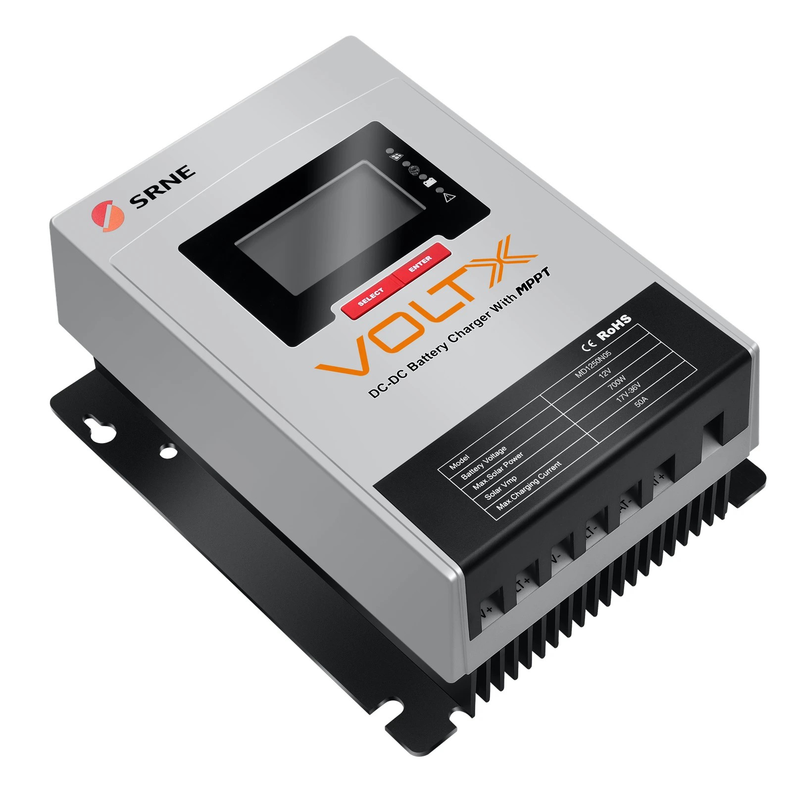 6 12V 50A DC-DC Charger MPPT Solar Controller Bluetooth for RV Ute 4WD Camper, 6 of 10