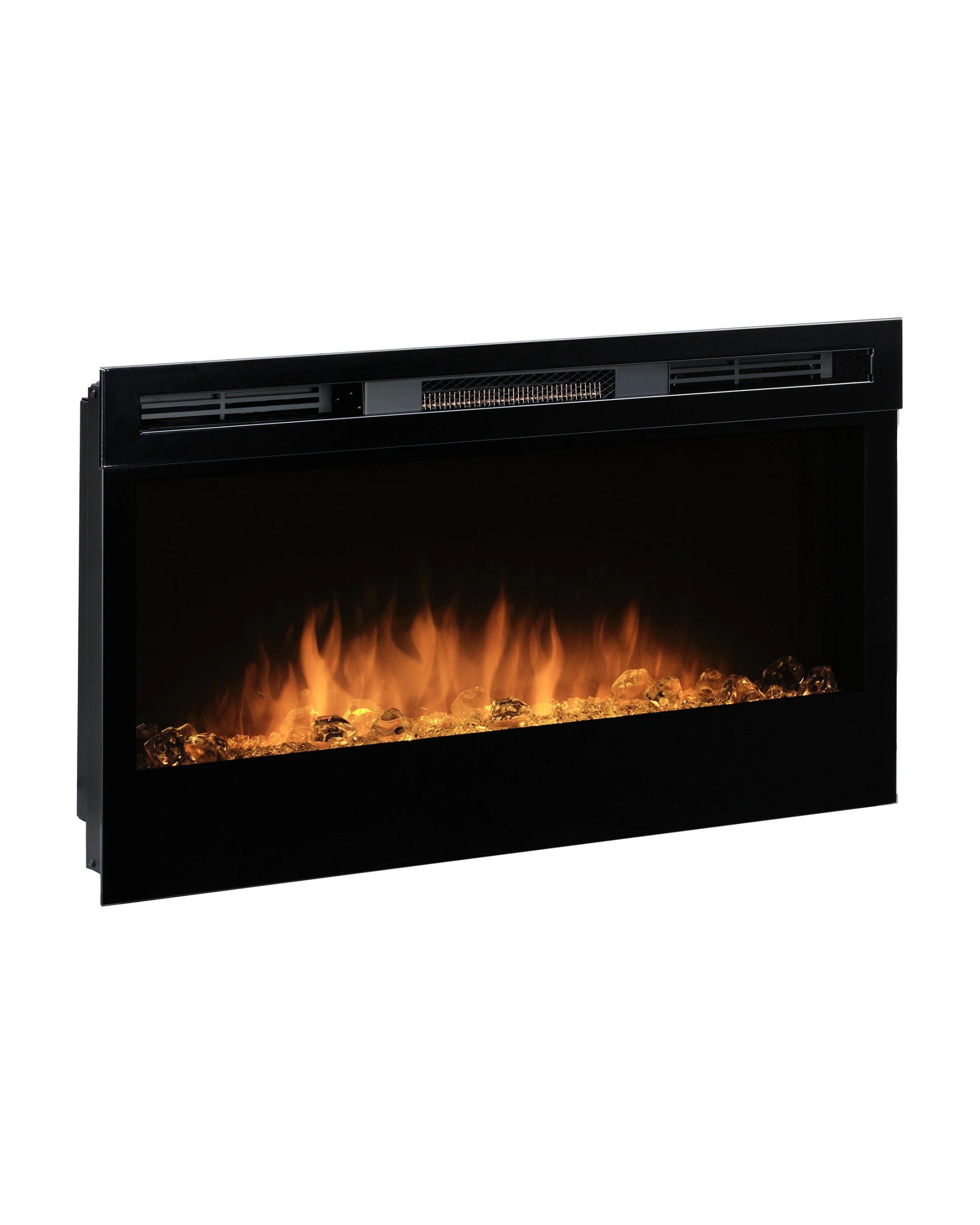 2 Dimplex PRISM Wall Mounted Electric Fireplace in 34-inches - Black, 2 of 7