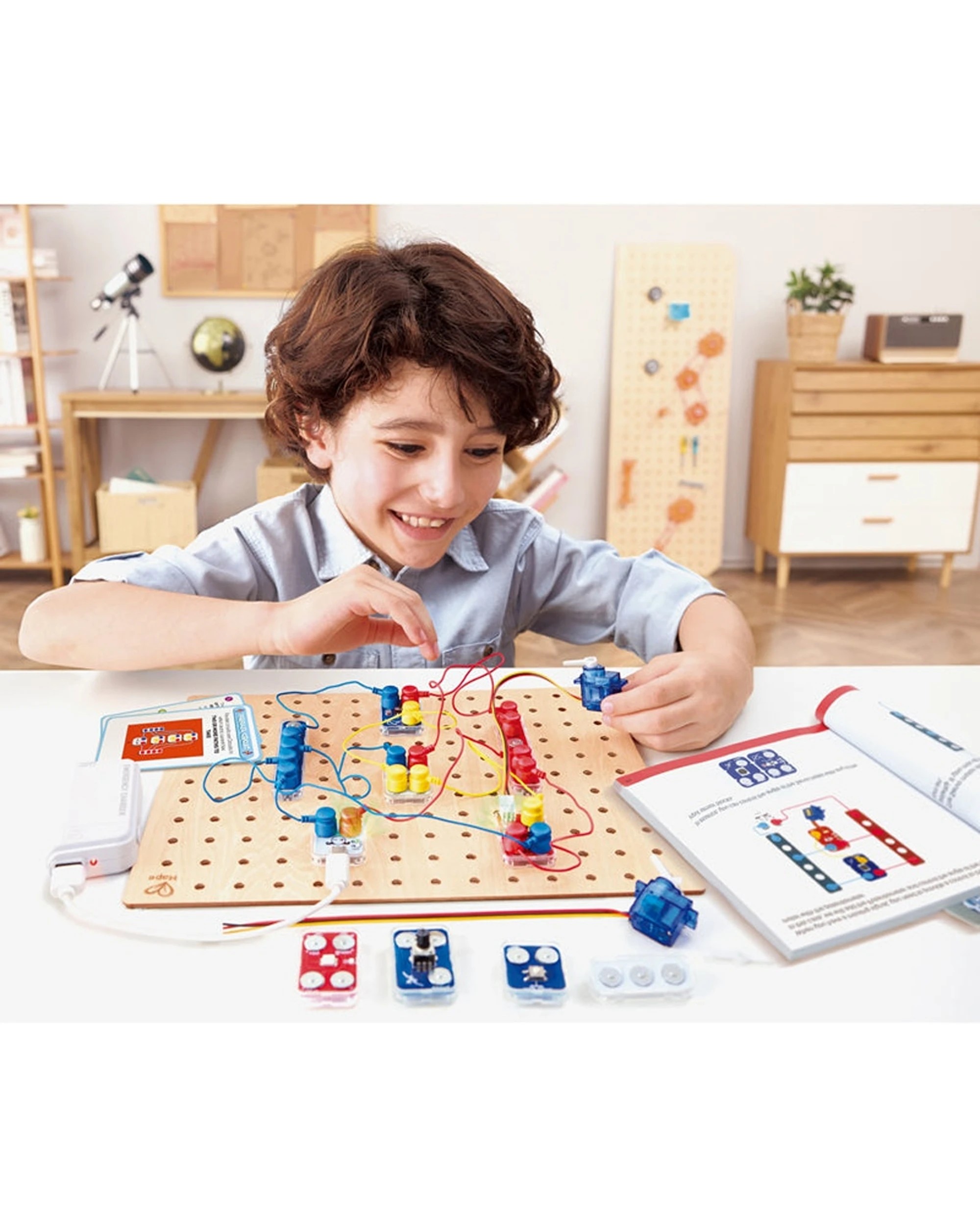 5 Labbox Circuit Explorer Boost Electronic Learning Activity Kit For Kids - Multi, 5 of 5