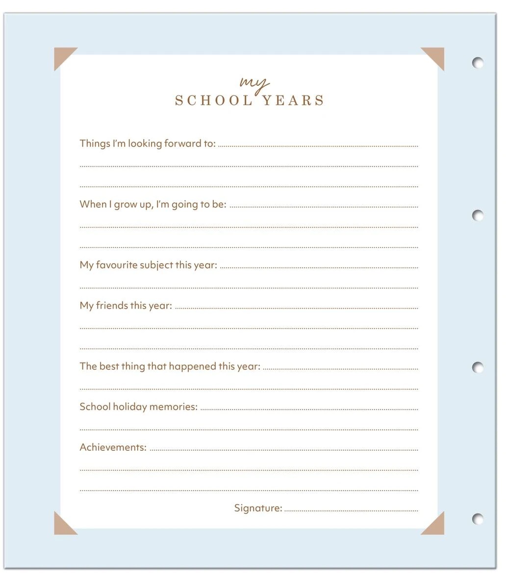 3 My School Years - Book, 3 of 3