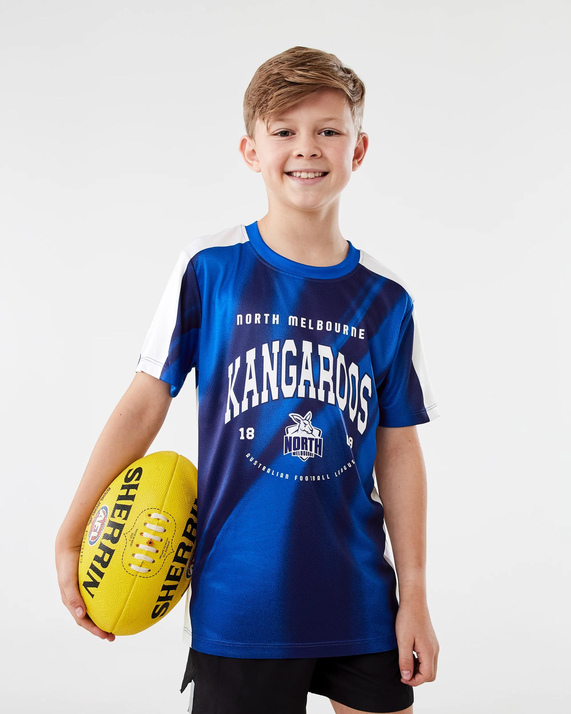 8 Official AFL Youth Training T-shirt Kangaroos, 8 of 9