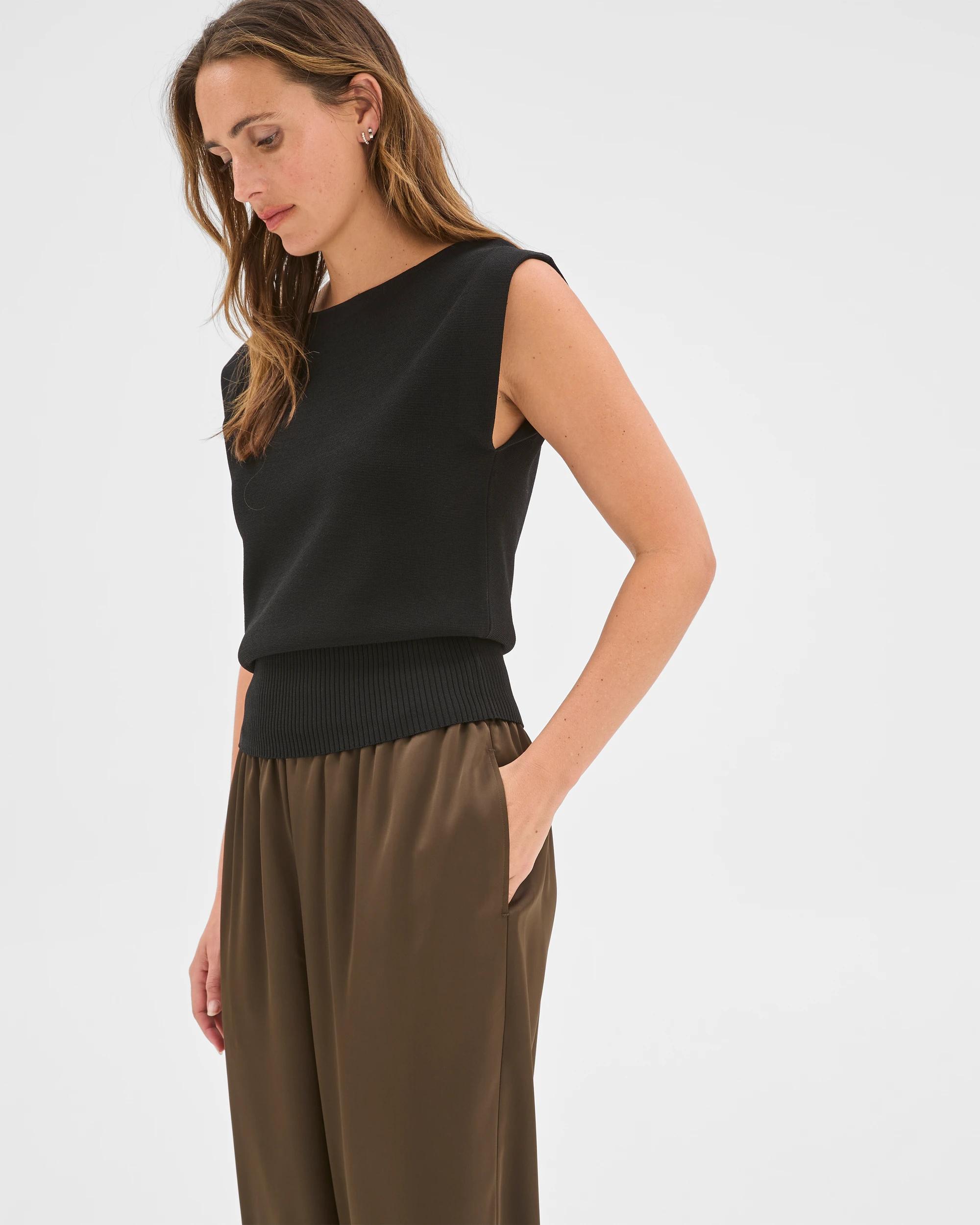 5 Preview Satin Pants DARK OLIVE, 5 of 7