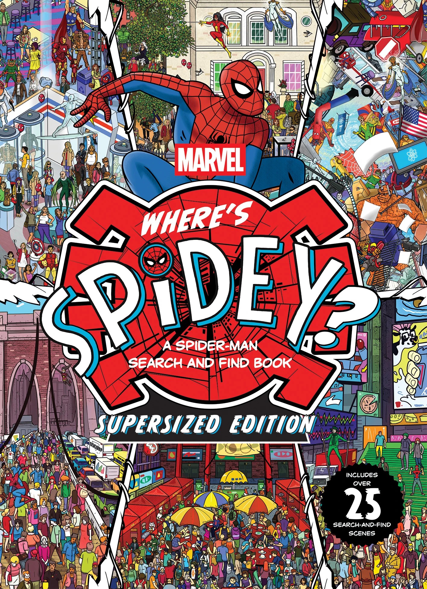 1 Marvel Where's Spidey?: A Spider-Man Search and Find Book Supersized Edition - Book, 1 of 1