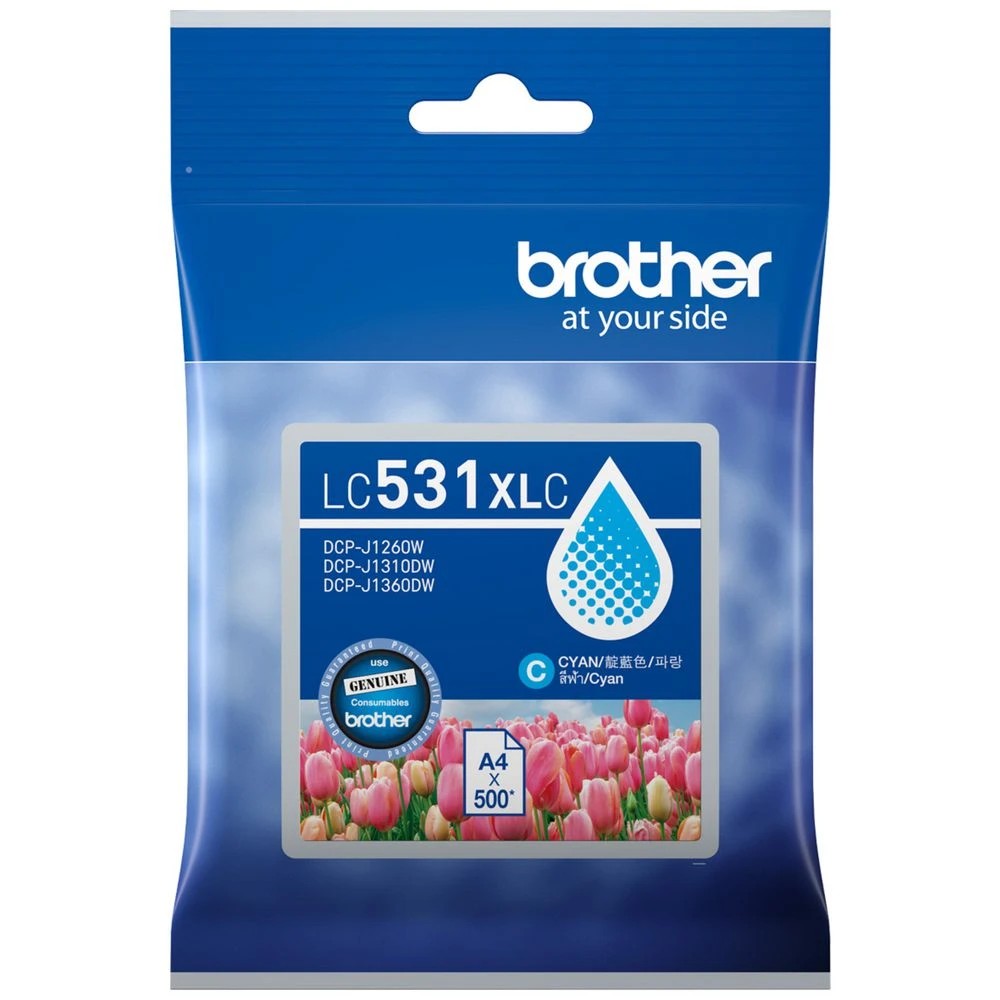 1 Brother LC531XL Ink Cartridge Cyan, 1 of 1
