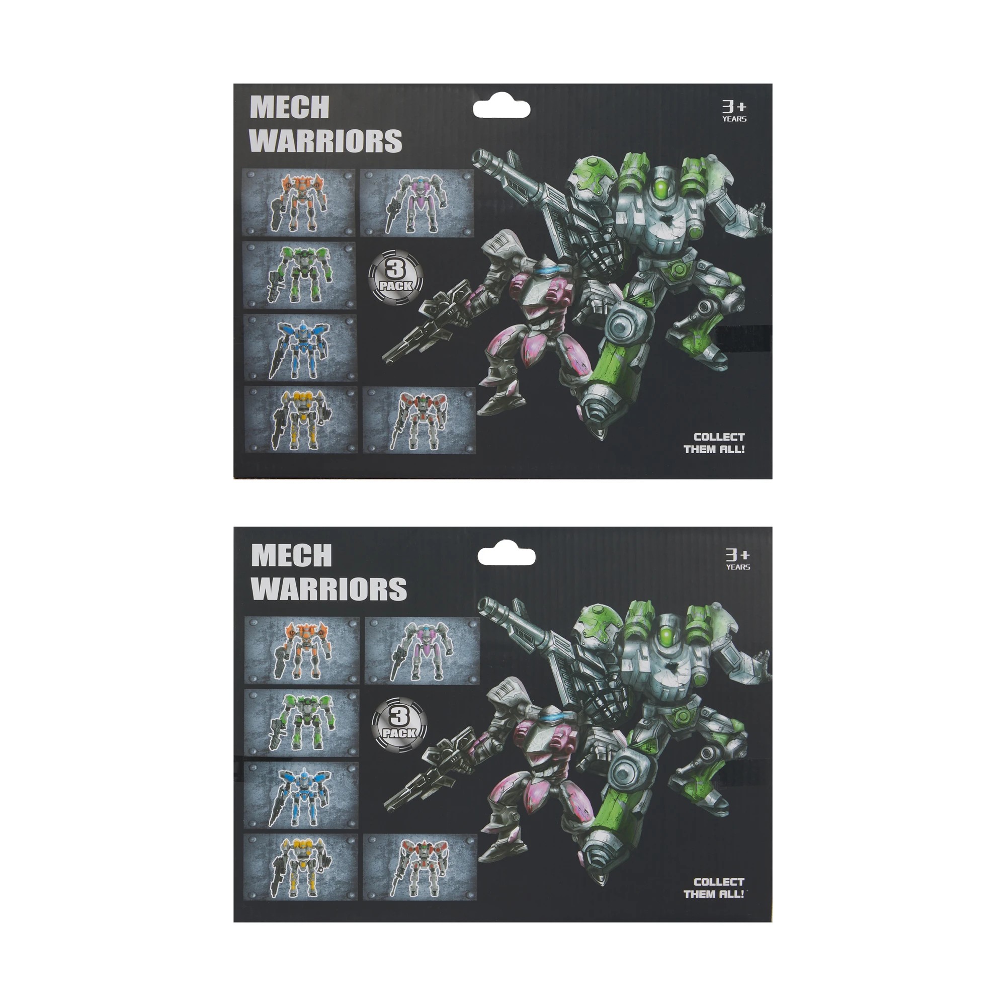 8 3 Pack Mech Warriors Action Figures - Assorted, 8 of 8