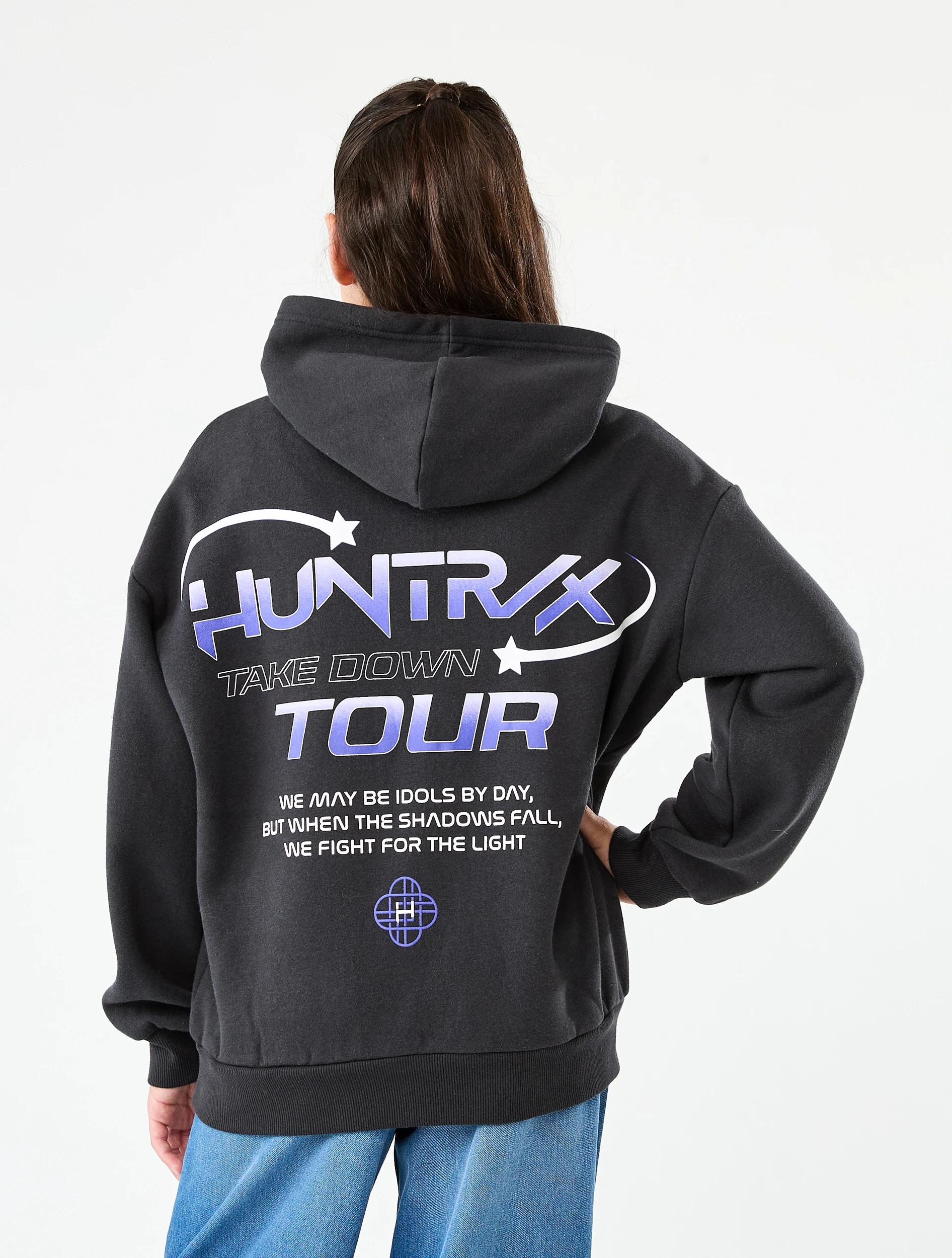 2 KPop Demon Hunters License Oversized Hoodie Asphalt Dh, 2 of 8