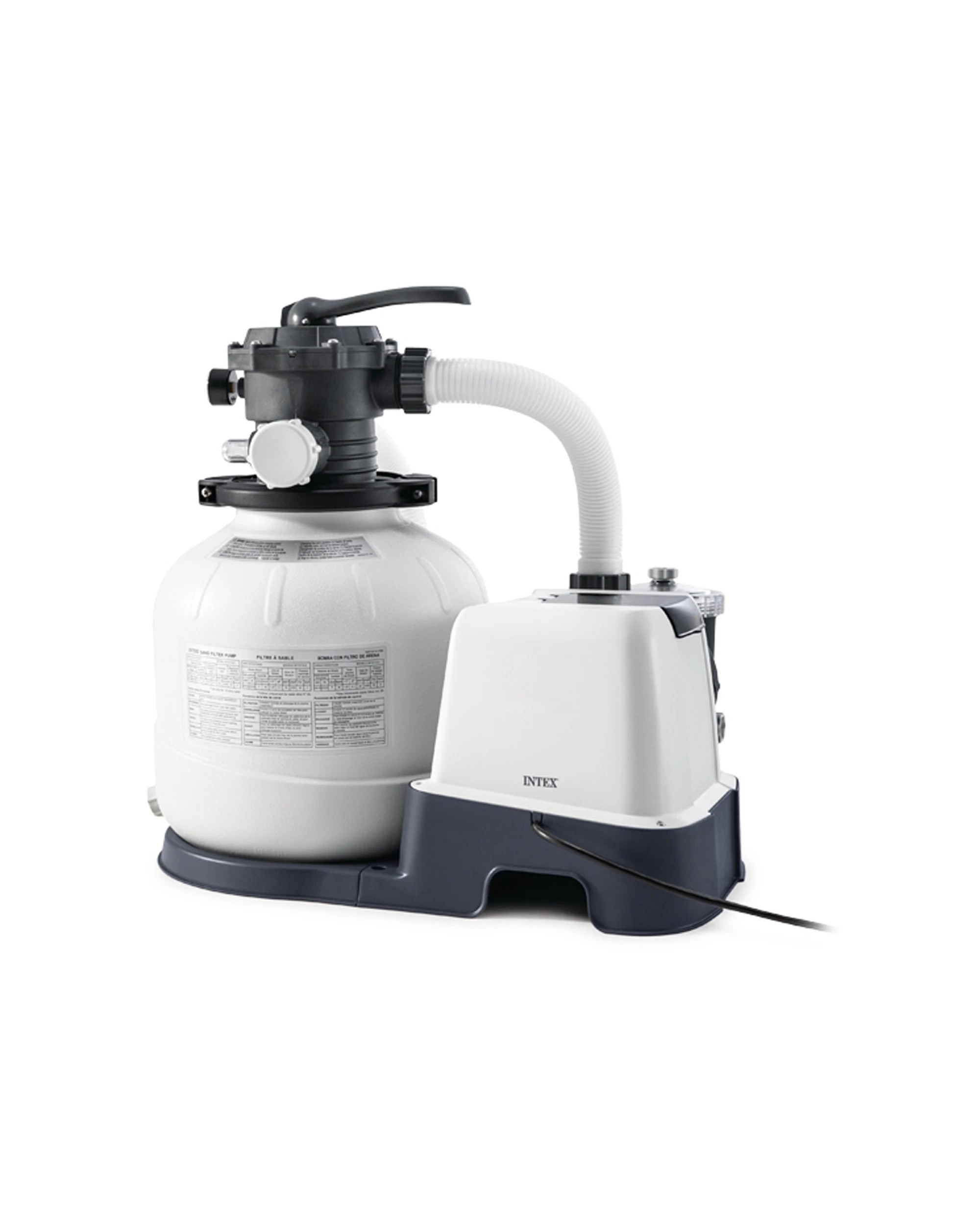 1 Intex QX2100 Sand Filter Pump Swimming Pool Saltwater Filtration System 220V - White, 1 of 3