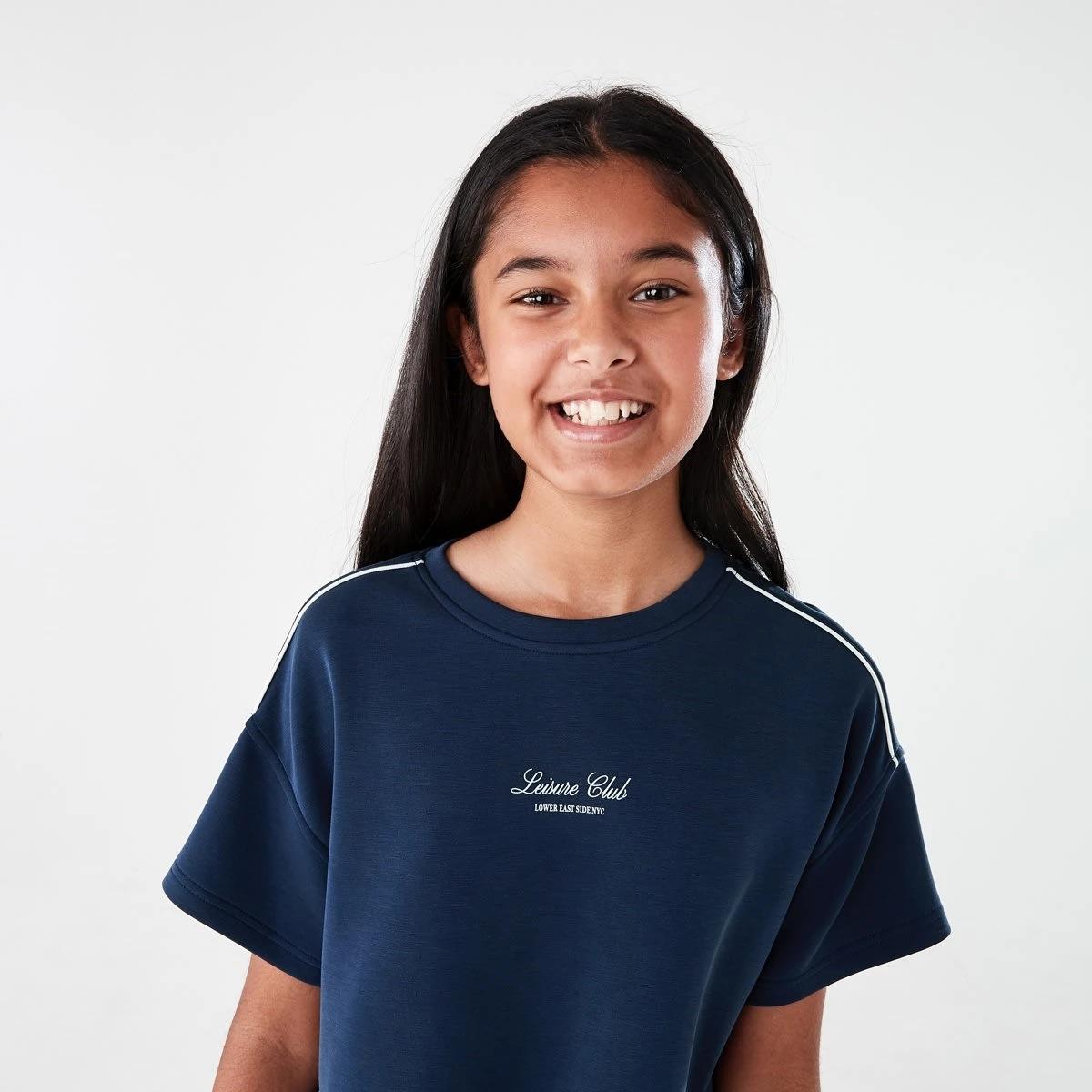 3 Scuba T-shirt BLUE LEISURE CLUB NYC, 3 of 8