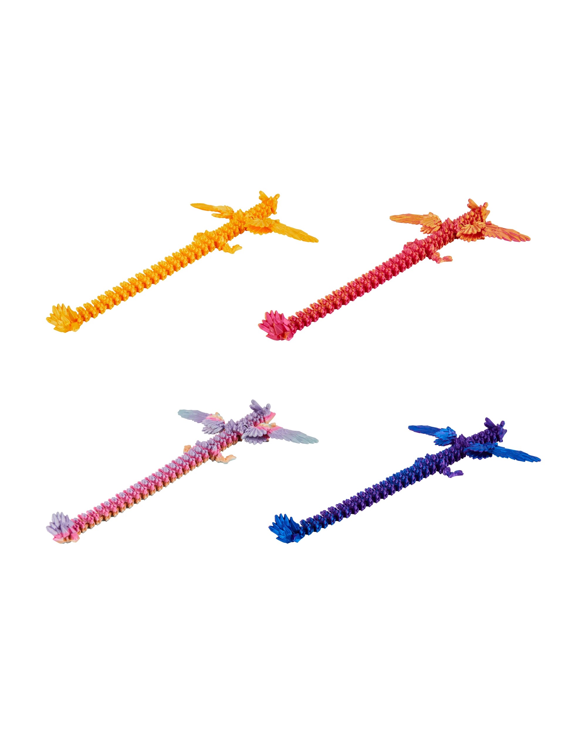4 12 Piece 3D Dragon X-Large - Assorted, 4 of 6
