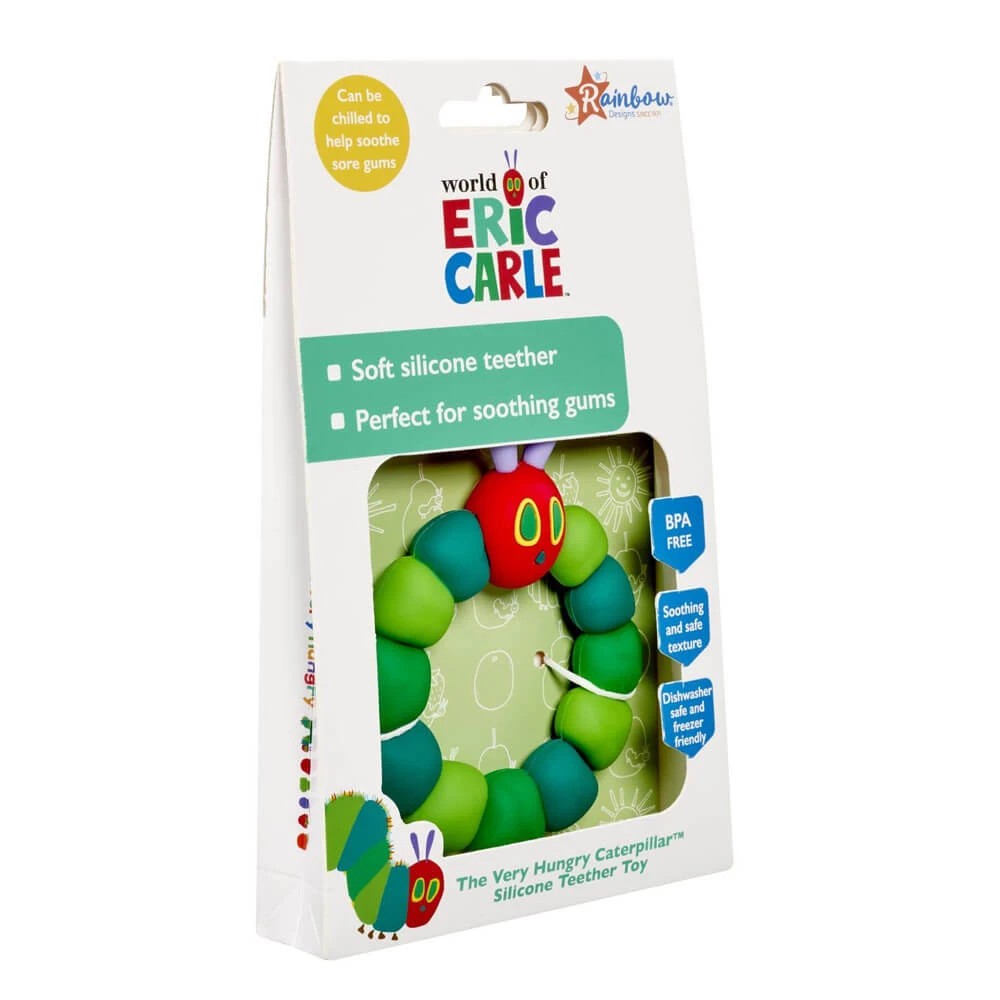 2 Eric Carle - The Very Hungry Caterpillar Round Silicone, Birth+, 2 of 5