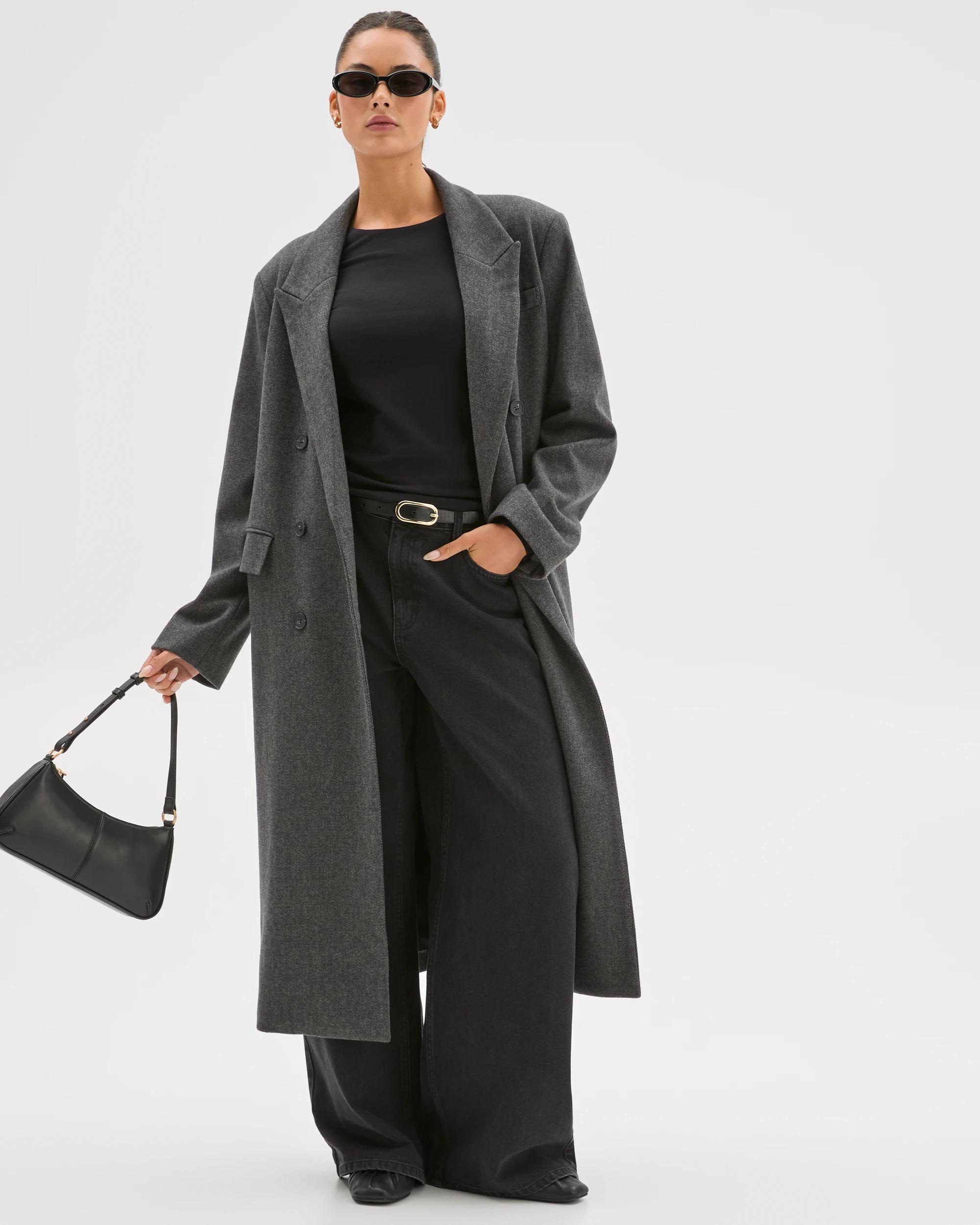 2 Lily Loves Winter Coat CHARCOAL MARLE, 2 of 8