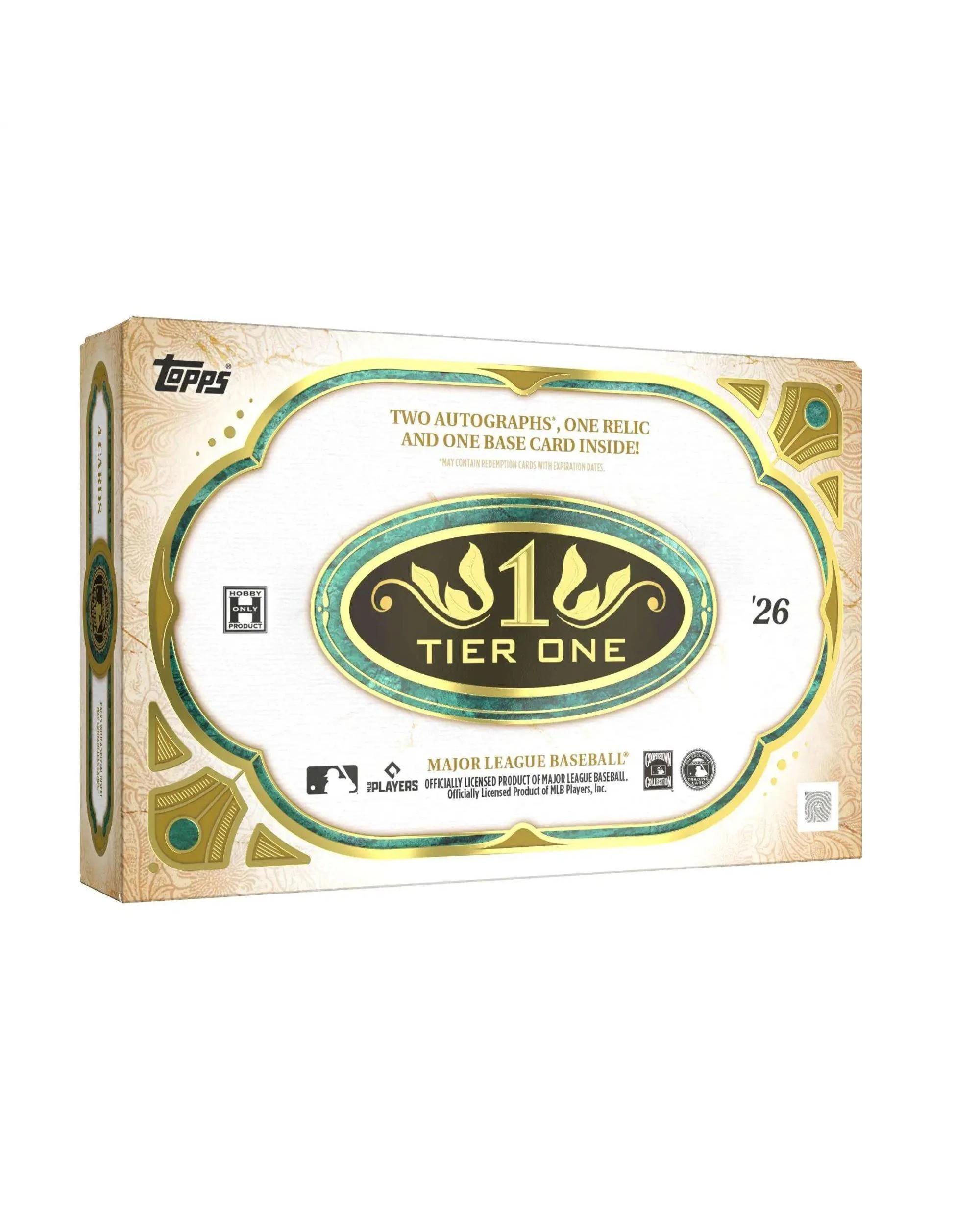 1 Topps 2026 Tier One MLB Baseball Hobby Box, 1 of 9