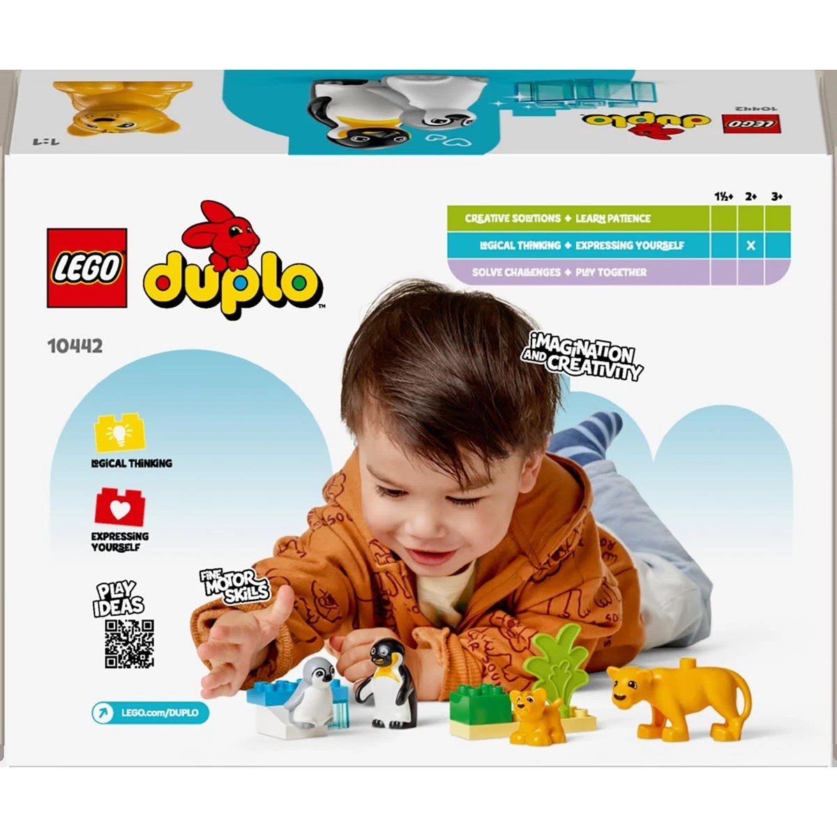 4 LEGO DUPLO Wild Animal Families: Penguins & Lions 10442, 4 of 4