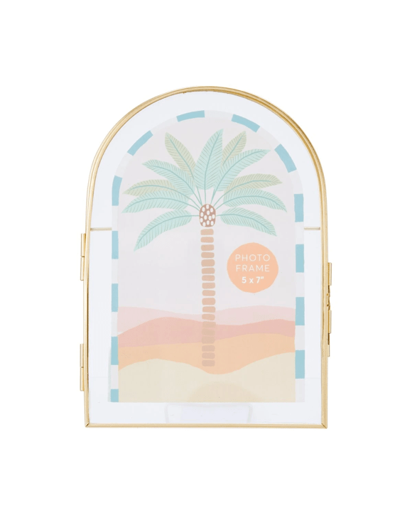 4in. x 6in. Photo Frame - Metal, Gold Look