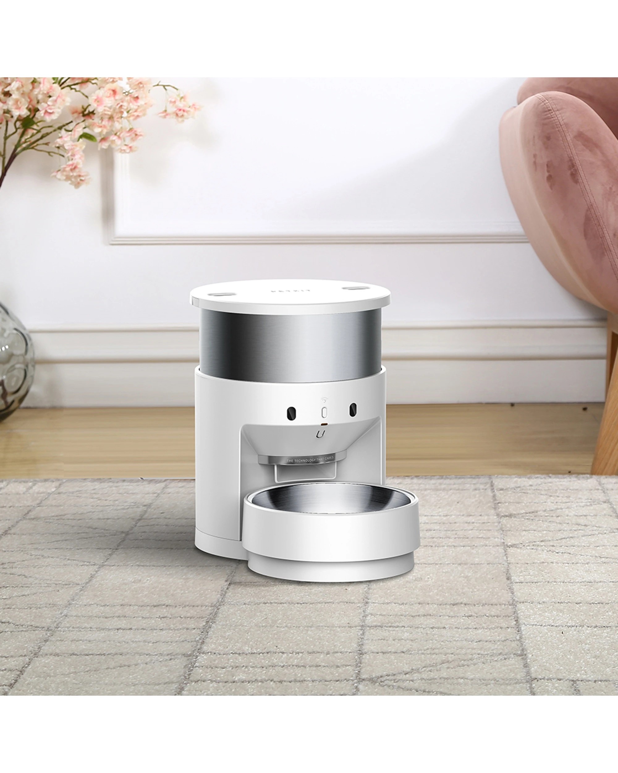 4 Petkit Fresh Element 3 Smart Pet Feeder 3L Automatic Wi-Fi Stainless Steel - White, 4 of 4