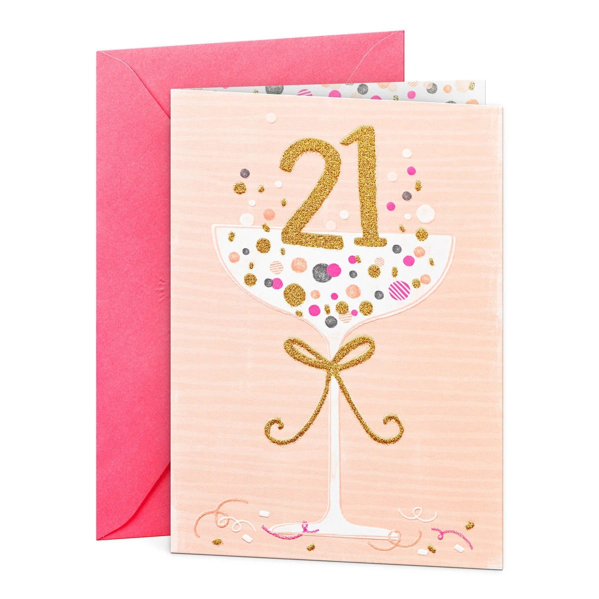 1 Hallmark Birthday Card for Age 21, 1 of 3