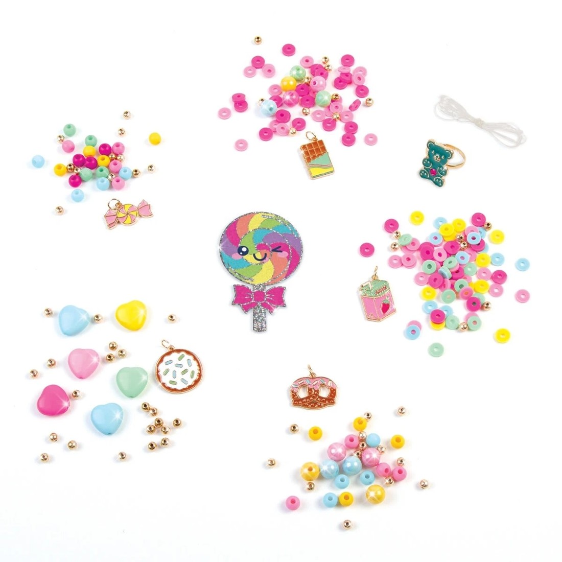 3 242 Piece Make It Real Snackers Bracelet Kit Vending Machine, 3 of 8