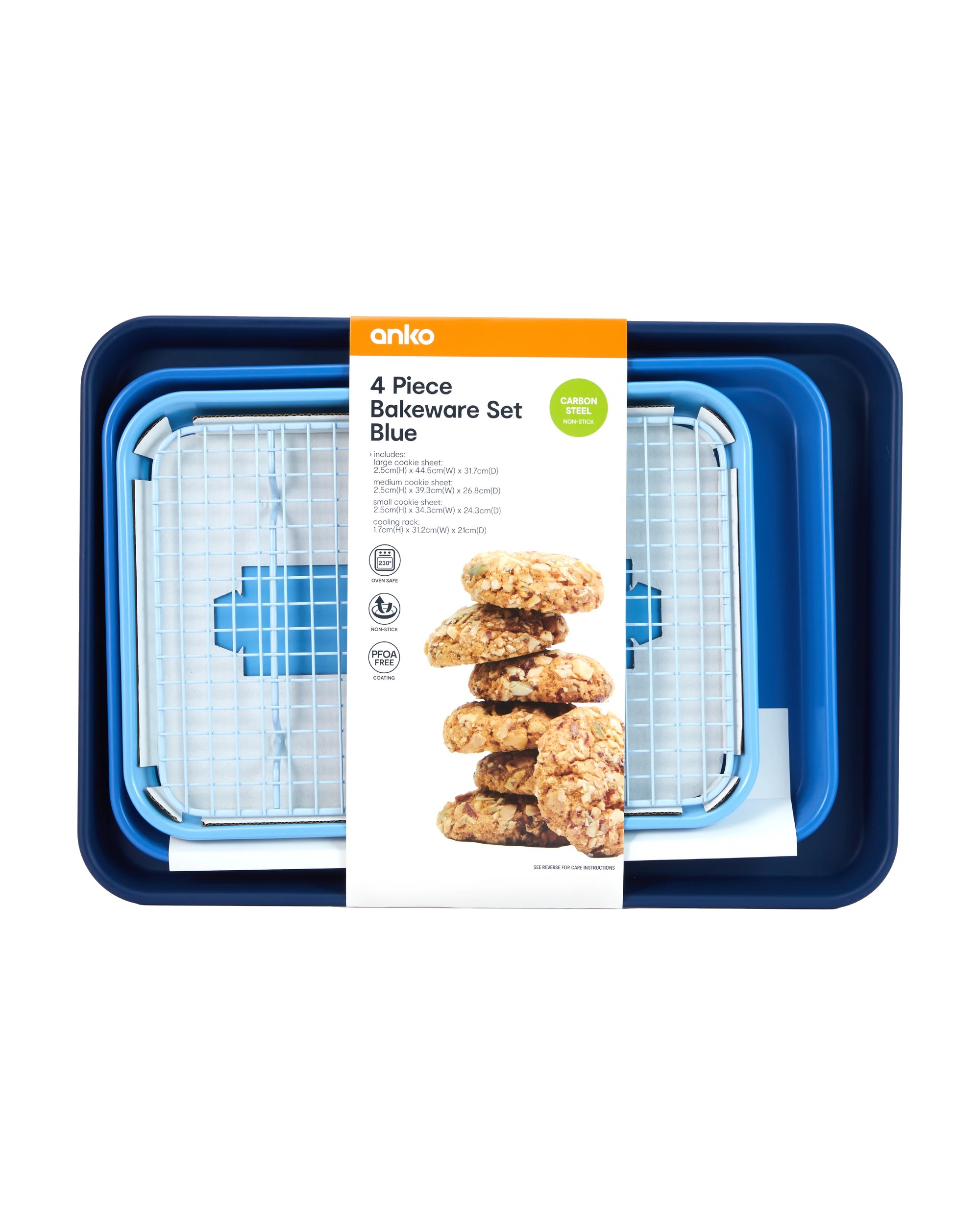 8 4 Piece Bakeware Set - Blue, 8 of 8