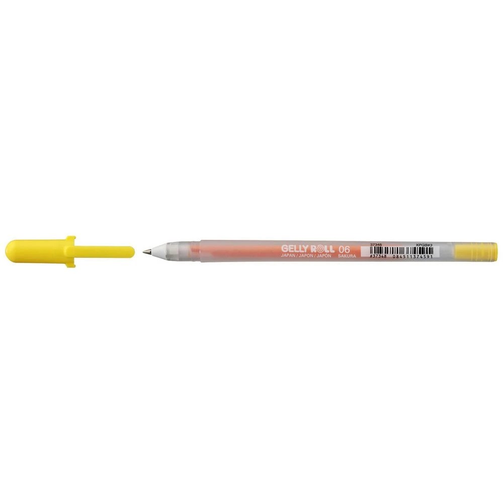 1 Sakura Gelly Roll Gel Pen Fine Yellow, 1 of 2