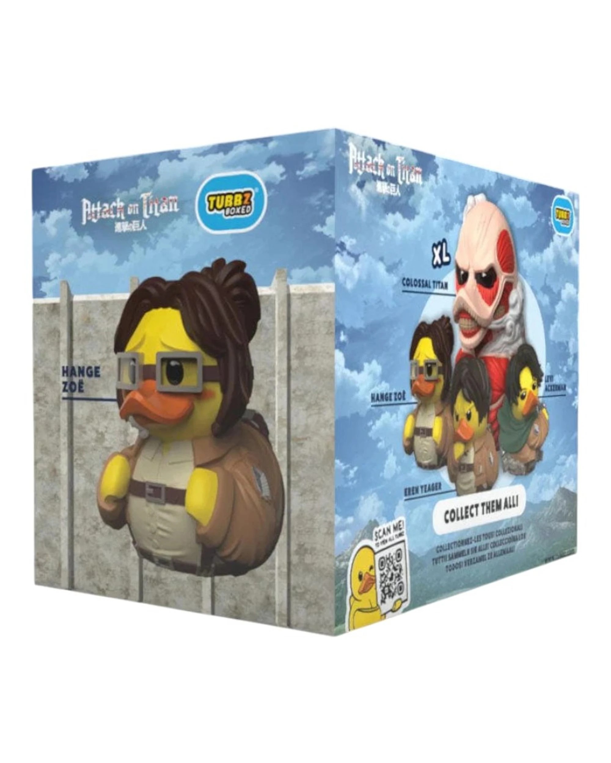 3 TUBBZ Attack on Titan Hange Zoe Boxed Edition Cosplaying Duck Figure, 3 of 3