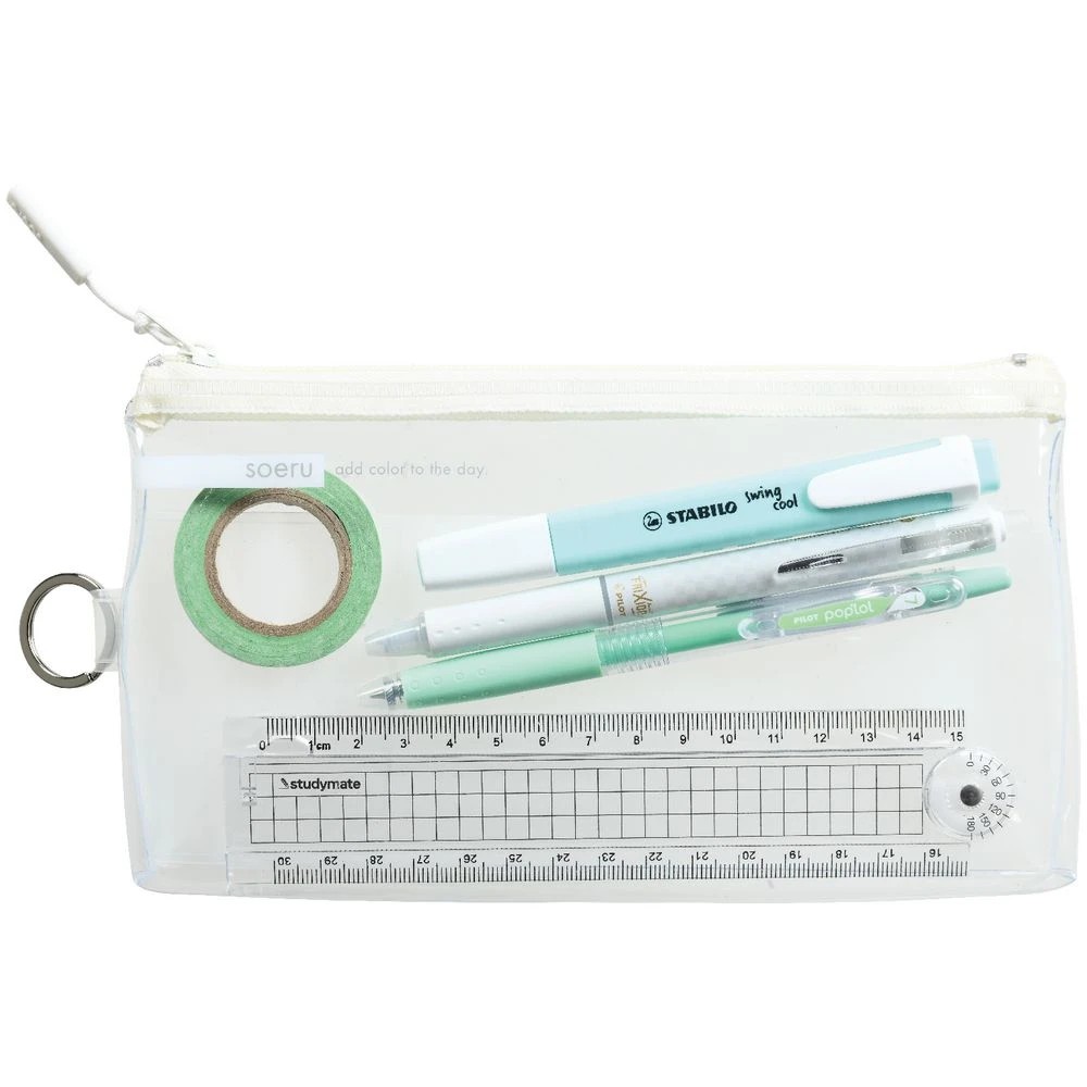 3 Soeru Slim Pen Case Clear, 3 of 4