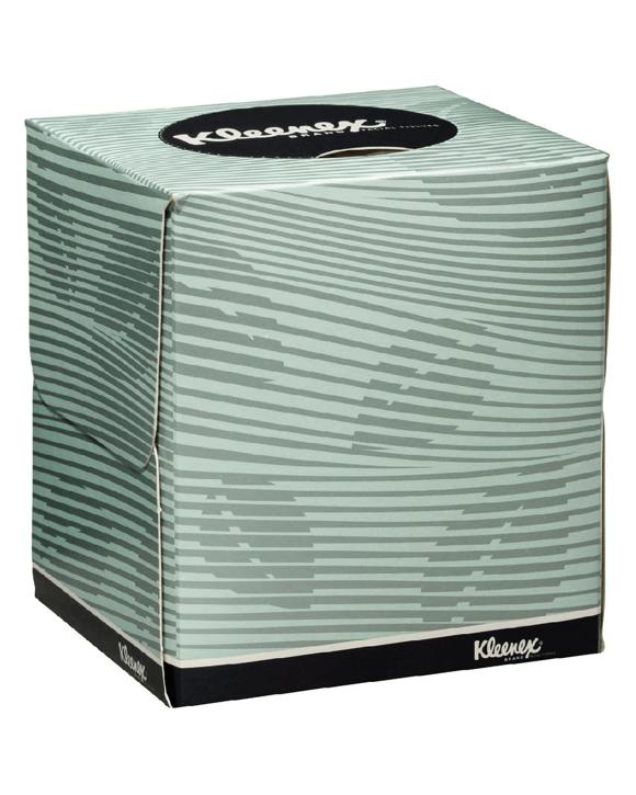 Kleenex Facial Tissue Cube 2 Ply 90 Pack