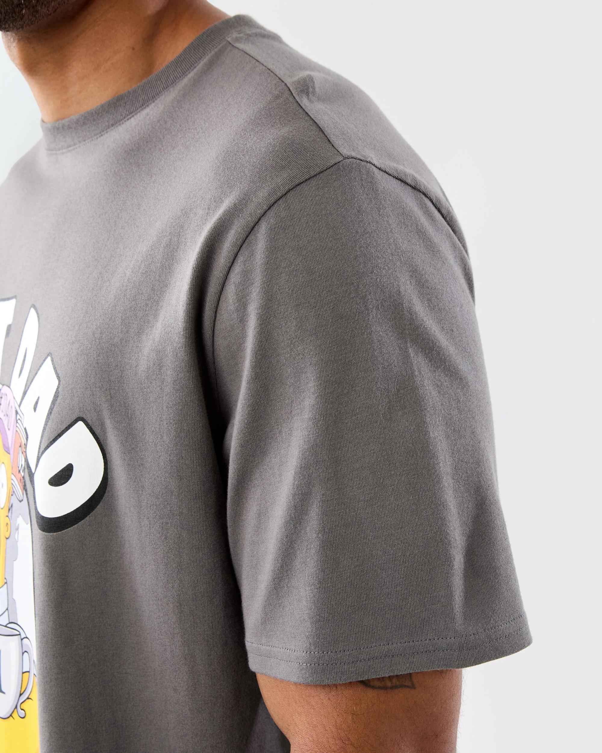 5 The Simpsons License T-shirt Gry Seal, 5 of 6