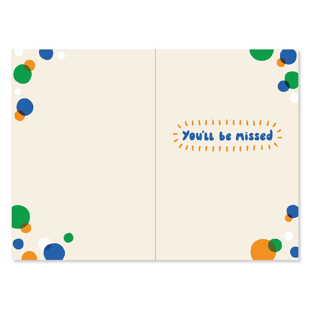 2 Hallmark Card - You're Leaving, 2 of 3