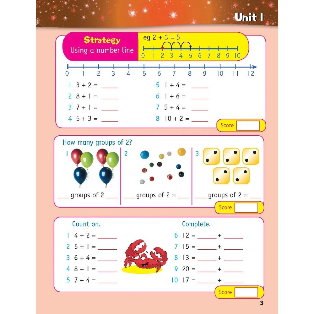 6 Targeting Mental Maths Student Book Year 2, 6 of 10