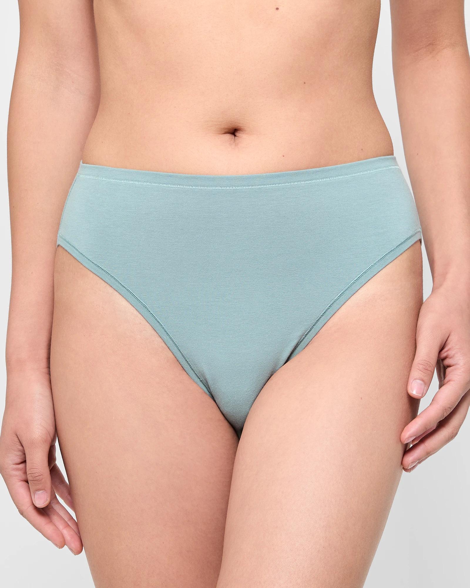 3 Target 2 Pack Bamboo High Cut Briefs CHINOIS GREEN, 3 of 4