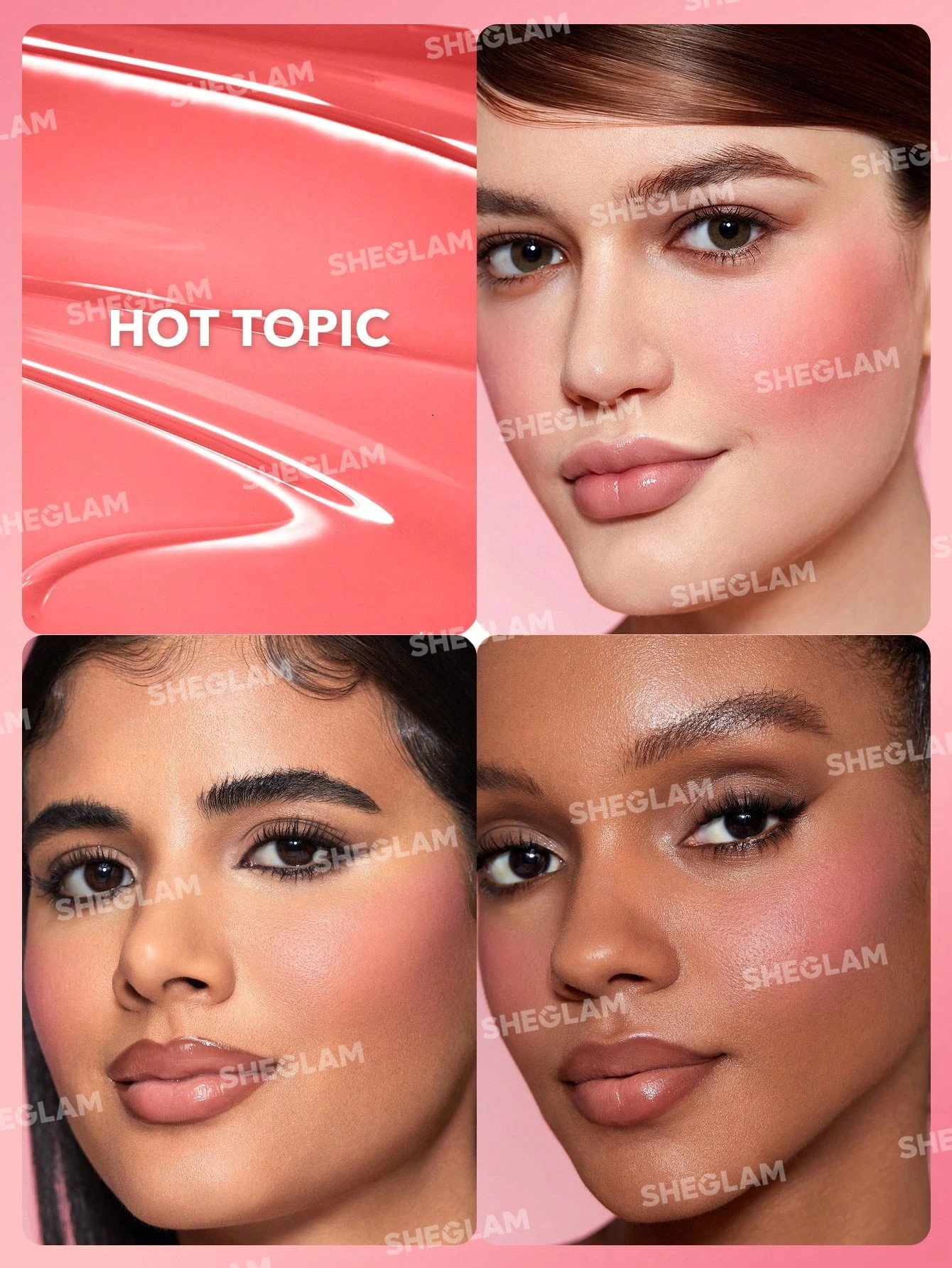 2 SHEGLAM Color Bloom Liquid Blush - Hot Topic, 2 of 6