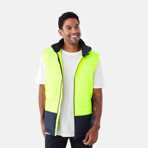 Hi-Visibility Hooded Puffer Vest