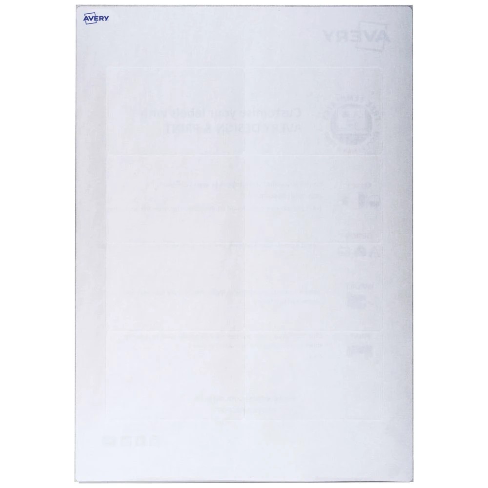 3 Avery 8UP Fabric Laser Name Badge Labels 15 Sheets, 3 of 8