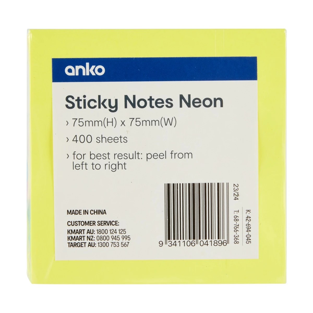 1 Sticky Notes, 1 of 6