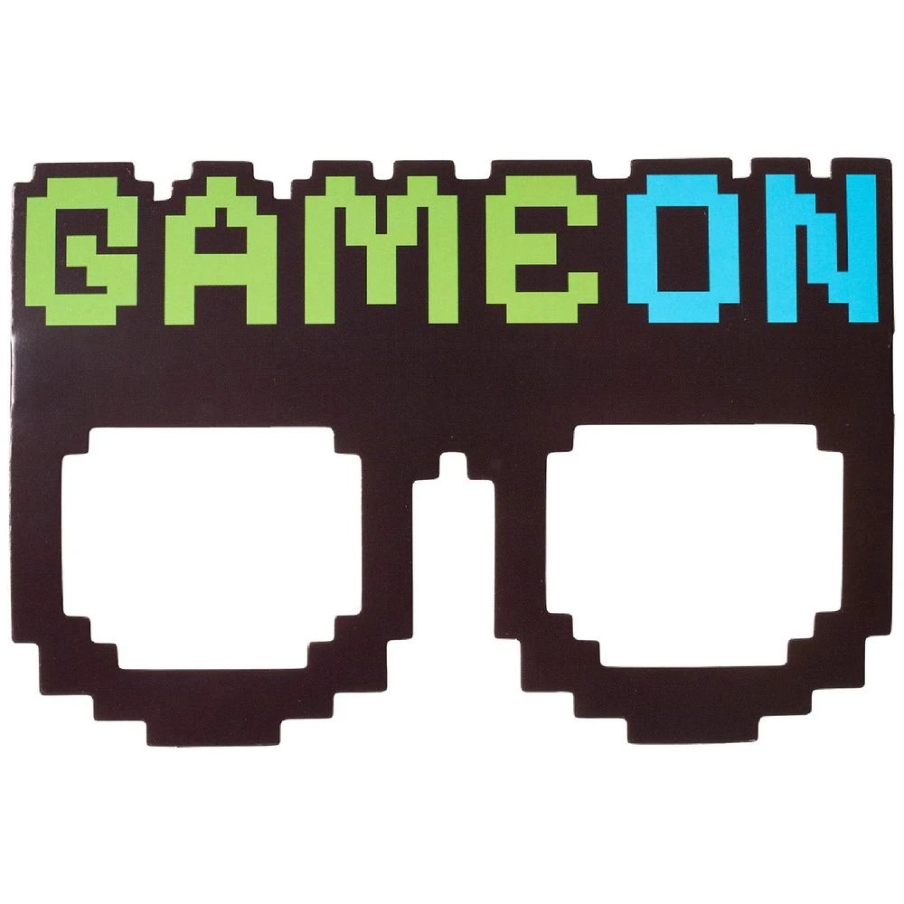 1 Otto Gamer Paper Glasses 8 Pack, 1 of 4