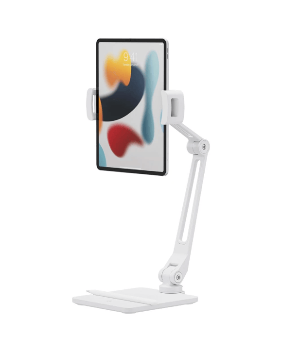 TwelveSouth iPad/Tablet Hoverbar Duo Clamp and Base White
