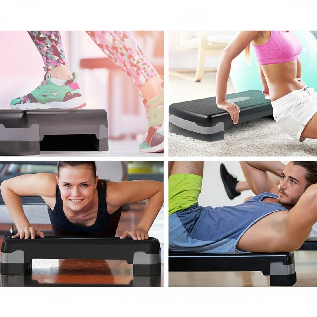 6 Everfit Aerobic Step Exercise Stepper - Multi, 6 of 6