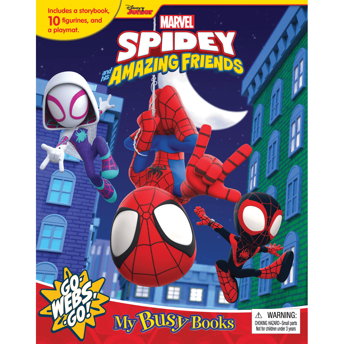 4 My Busy Books: Disney Junior Marvel Spidey and His Amazing Friends - Book, 4 of 4