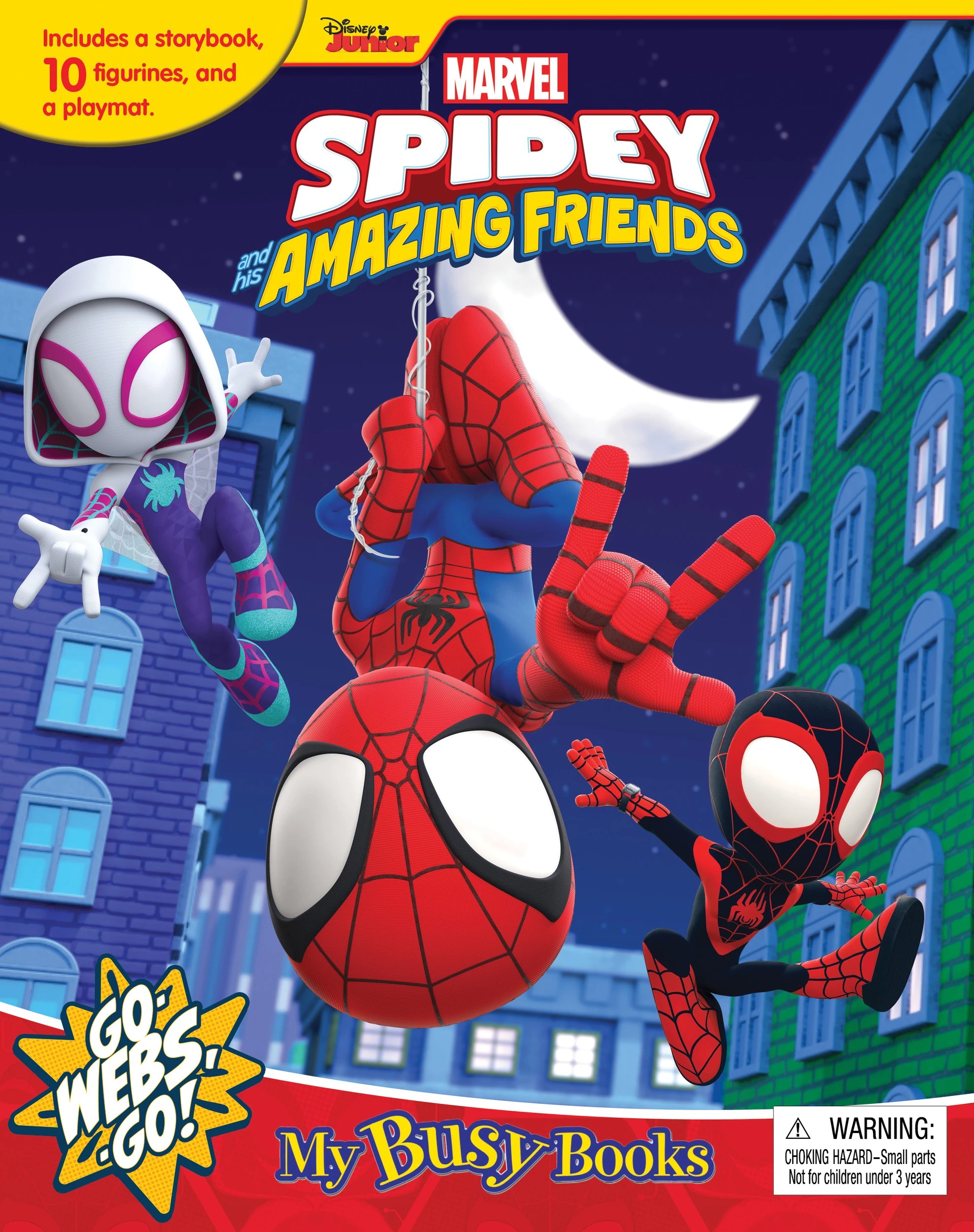 4 My Busy Books: Disney Junior Marvel Spidey and His Amazing Friends - Book, 4 of 4