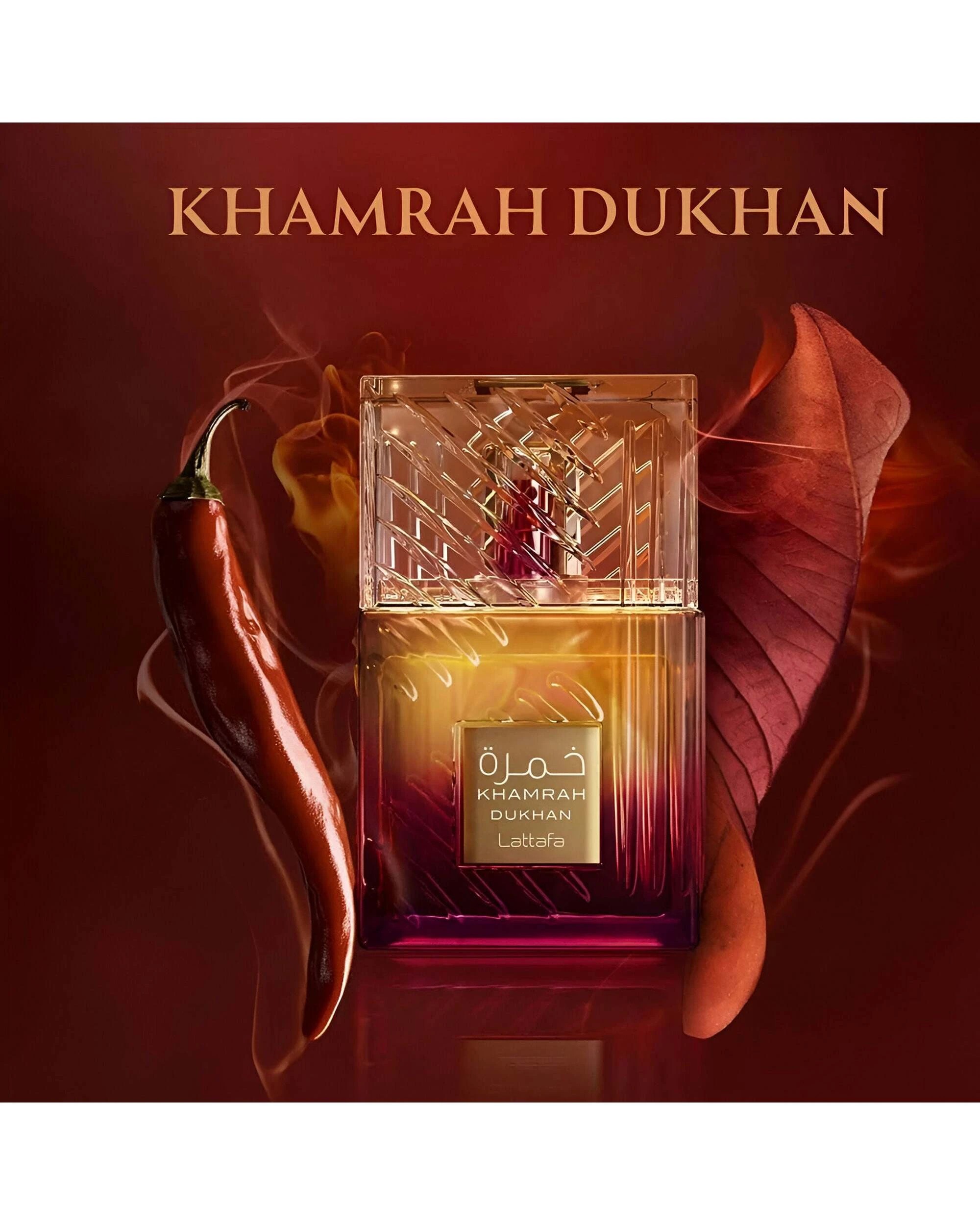 2 Lattafa Khamrah Dukhan Man Eau De Parfum 100ml, 2 of 3