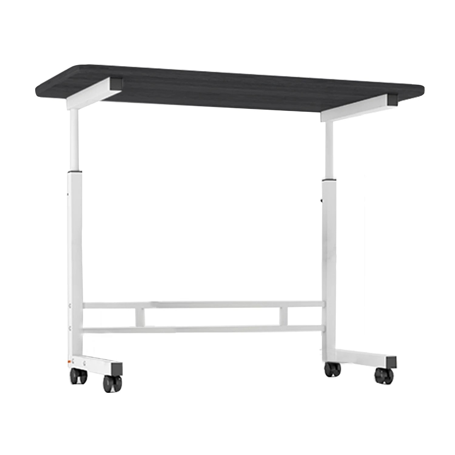 1 Foret Mobile Laptop Bedside Computer Study Desk Stand Adjustable Portable Table Black, 1 of 6