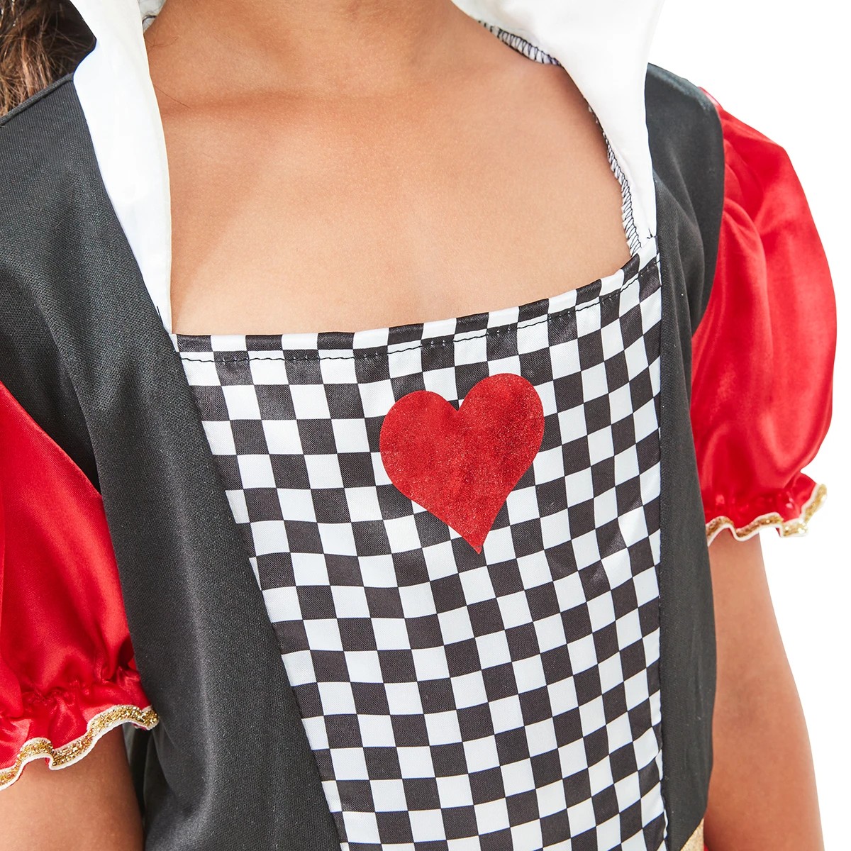 6 Queen of Hearts Costume - Ages 6-8, 6 of 10