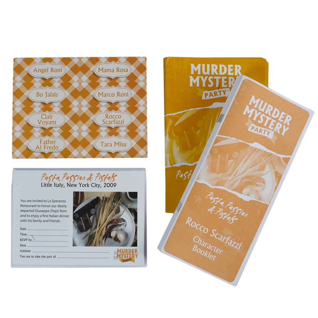 7 Murder Mystery Party Game - Assorted, 7 of 8