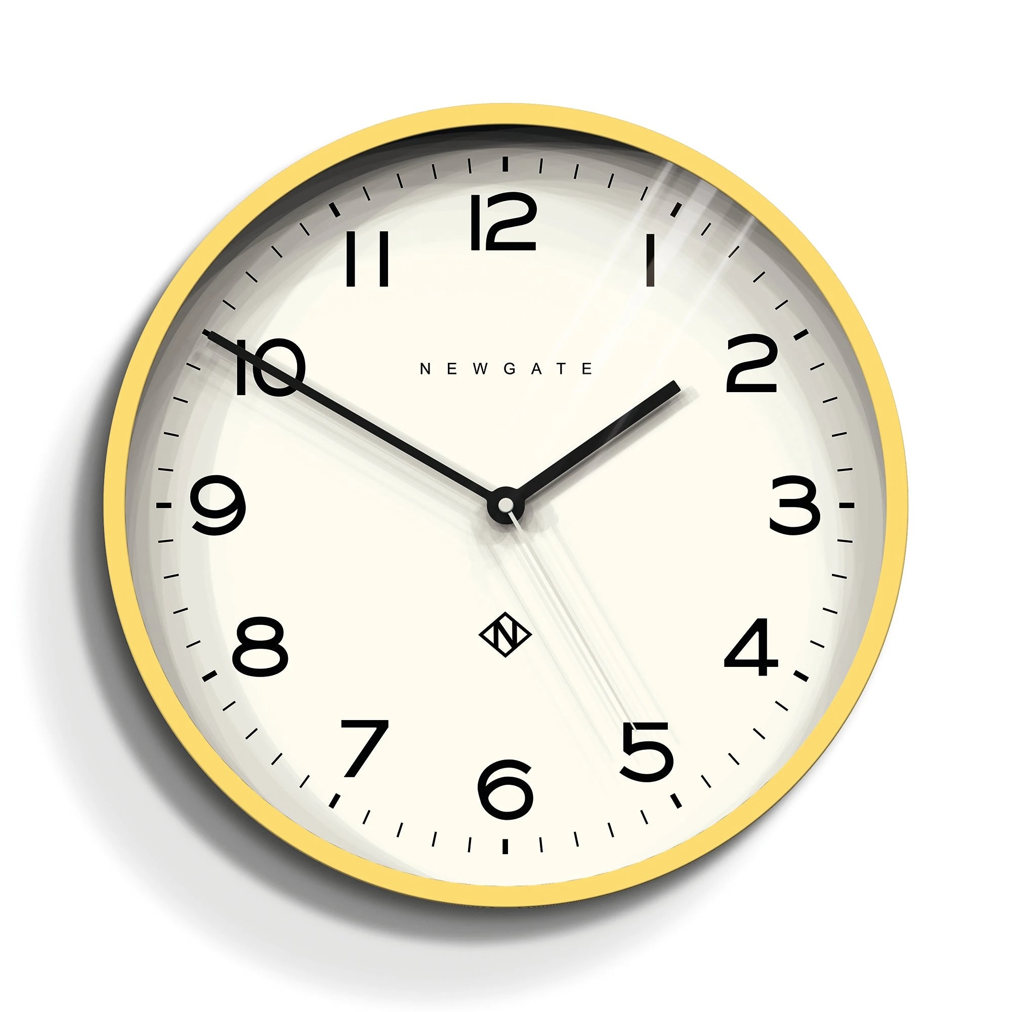 1 Newgate Number Three Echo Clock Silicone Yellow - Yellow, 1 of 4