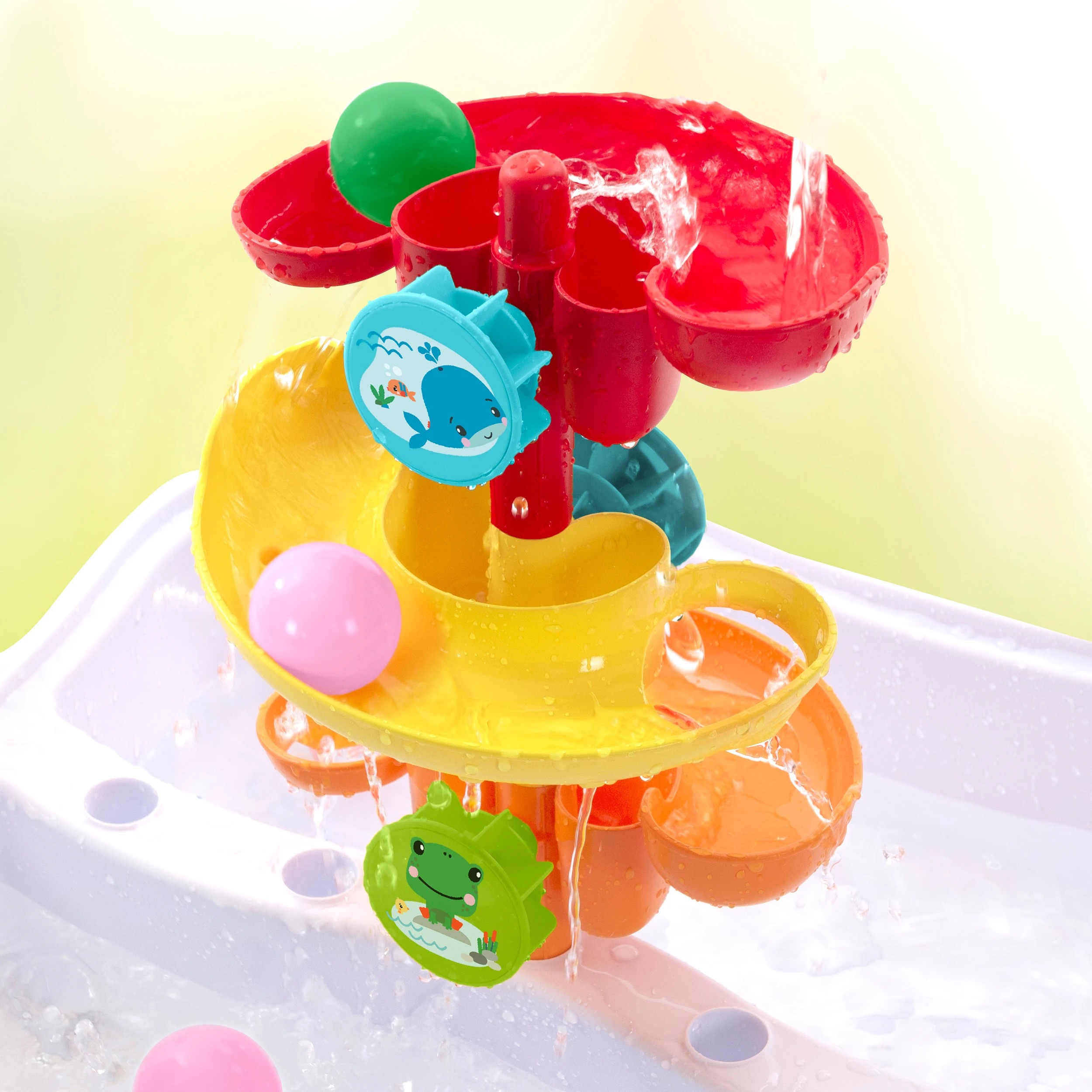 3 Fisher-Price Fisher‑Price Let’s Splash Ball Run Water Toy - Multi, 3 of 8